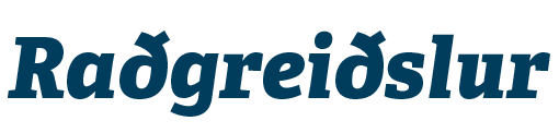 Ráðgreiðslur